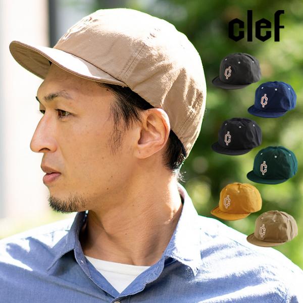 clef クレ 60/40 B.CAP ソフトバイザーキャップ 帽子 キャップ ベースボールキャップ...