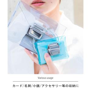 kachan カチャン カードケース クリア ...の詳細画像3