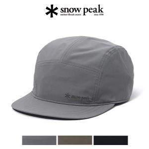 snowpeak スノーピーク Double Weave Cap ダブルウィーブキャップ キャップ 帽子 撥水 防汚 ストレッチ キャンプ アウトドア ブランド 人気