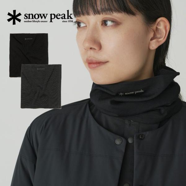 snowpeak スノーピーク Merino Wool Neck Warmer ネックウォーマー メ...