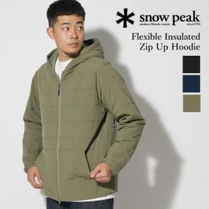 snow peak スノーピーク Flexible Insulated Zip Up Hoodie フレキシブル インサレーテッド ジップアップ フーディ｜nakota