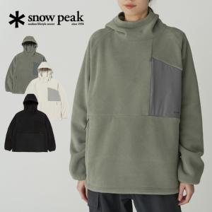 【爆買】snowpeak スノーピーク Double Face Fleece Hoodie フリース フーディー パーカー 軽量 通気性 耐久性 伸縮 丈夫 アウトドア 防寒 冬