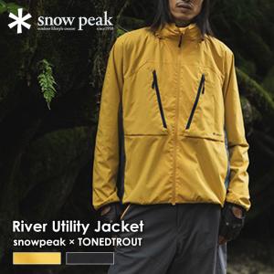【爆買】snow peak スノーピーク River Utility Jacket リバーユーティリティジ...