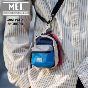 【爆買】MEI メイ MINI PACK SHOULDER メンズ レディース 鞄 ショルダーバッグ ポーチ アウトドア 旅行 レジャー タウンユース デイリーユース シンプル
