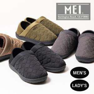 【爆買】MEI メイ MOCK SHOES Men's Lady's モックシューズ メンズ サンダル スリッポン 靴 暖かい アウトドア キャンプ 無地 秋 冬 ギフト プレゼント