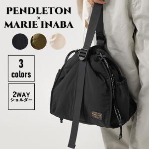 【稲葉真理恵さんコラボアイテム】PENDLETON ペンドルトン DRAW 2WAY BAG ショルダーバッグ｜