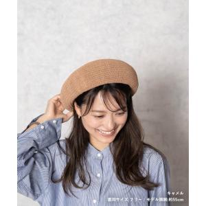 ペーパーサーモベレー 綿 ベレー帽 メンズ レ...の詳細画像3