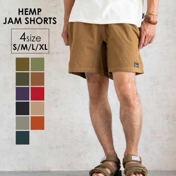 GOHEMP ゴーヘンプ HEMP JAM SHORTS ヘンプジャムショーツ 短パン メンズ レデ...