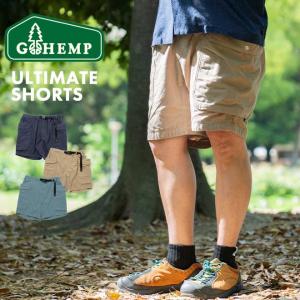 GOHEMP ゴーヘンプ ULTIMATE SHORTS ショートパンツ ハーフパンツ アウトドア キャンプ 速乾 撥水 ヘンプ メンズ レディース