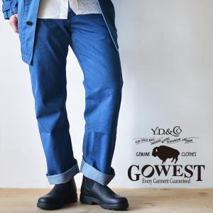 GOWEST ゴーウェスト INDIGO BASIC CHINO'S PANTS インディゴ染め ...