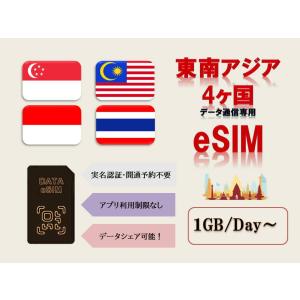 東南アジアesim シンガポールesim マレー...の商品画像