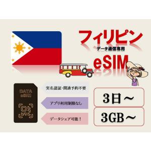 フィリピンesim esim 実名認証不要 事前...の商品画像
