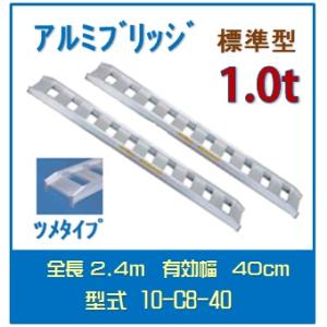 アルミブリッジ 日軽 標準型 アングルフックタイプ/ゴムクローラ アルミブリッジ 日軽 標準型 アングルフックタイプ/ゴムクローラ