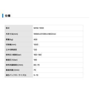 丸善工業 マルチャー MVM-1000【メーカ...の詳細画像1