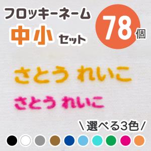 フロッキーネーム 中小サイズ 送料無料 布 子供...の商品画像