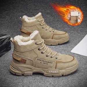 冬新作 スノーブーツ メンズ 防滑 防寒 ショートブーツ