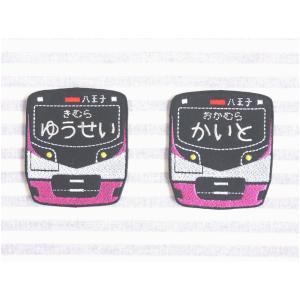 お名前ワッペン ゼッケン大 セミオーダー 縦8cm、横12cm以下 : 刺繍