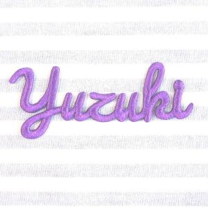 アルファベットのお名前ワッペンII 8文字まで...の詳細画像3