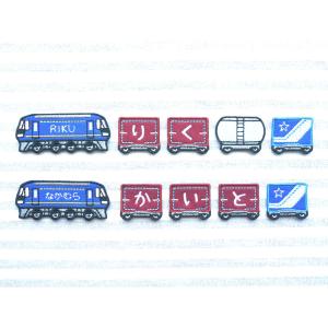 貨物列車 桃太郎 アイロン接着のお名前ネームワッペンの商品画像
