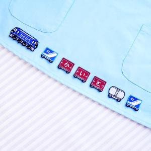 貨物列車 桃太郎 アイロン接着のお名前ネームワッペンの詳細画像5