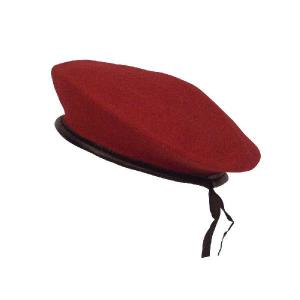 【米軍】Rothco（ロスコ）　ウール モンティ ベレー帽（Wool Monty Beret）【レッド】｜nammara-store