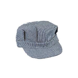 【米軍】Rothco（ロスコ）　ヒッコリーストライプ　エンジニアキャップ （Hickory Stripe Engineer Cap）｜nammara-store