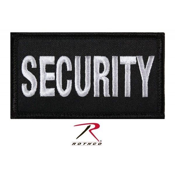【Rothco（ロスコ）】SECURITY　ワッペン【シルバー】