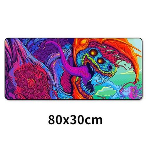 ゲーミング PC マウスパッド Sovawin 80x30cm XL 防水 しっかり固定 Large...