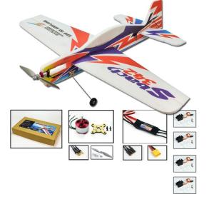 ラジコン 飛行機 EPP SBACH342 3D RC E18 組み立てキット E1801 : NAMO