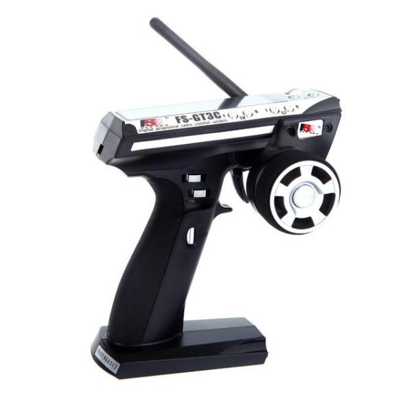 ラジコン Flysky FS-GT3C 2.4Ghz 3CH LCDトランスミッター RCカーボート...