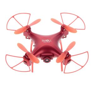 RC 車  720P カメラ ドローンヘリコプター Wifi FPV 6軸ジャイロ 高度保持ヘッドレスRC クワッドコプター Red｜namo