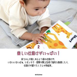 布絵本 1歳 0歳 おもちゃ 知育玩具 赤ちゃ...の詳細画像3