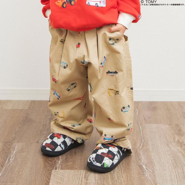 カーゴパンツ ズボン キッズ トミカ 子供服 男の子 ブリーズ クリスマス パトカー 車 綿100%...