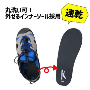 ウォーターシューズ スポーツサンダル キッズ ...の詳細画像2