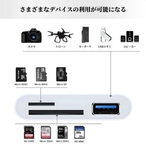 3in1 SDカードリーダー Type-C L...の詳細画像1