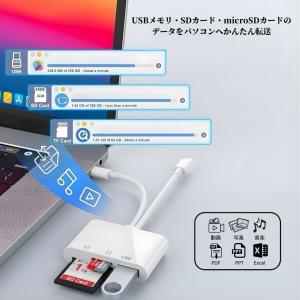 3in1 SDカードリーダー Type-C L...の詳細画像3