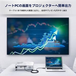 Type-C HDMI 変換ケーブル 1m 4...の詳細画像2