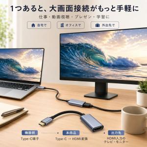 Type-C HDMI 変換 4K 30Hz ...の詳細画像3