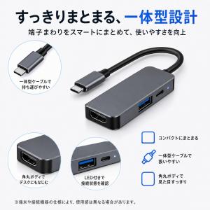 USB Type-C ハブ HDMI 3in1...の詳細画像5