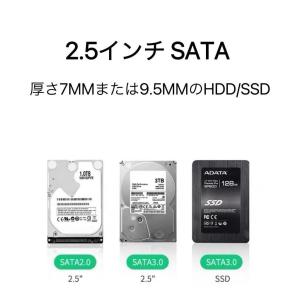 2.5インチ HDD SSD 外付けケース U...の詳細画像4