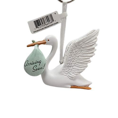 Hallmark arriving soon Stork Pregnancy Ornament (間...