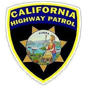 カリフォルニア・ハイウェイ・パトロールデカール警察官ステッカー車用バンパー (6インチ)