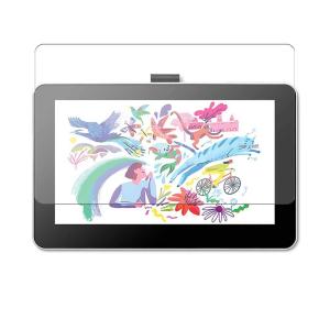 Wacom One Creative Pen Display DTC 133 W 0 A 11.6 (Active Area Cover Only) 対応のPuccy強化ガラス製スクリーンプロテクターフィルム保護ガード