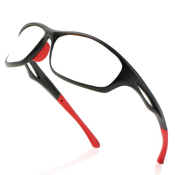 sports青色遮光女性男性用老眼鏡Wrap Around Computer Glasses紫外線防...