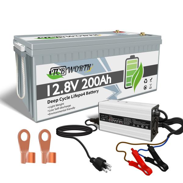 Vinnotech TCBWORTH LIFePO 4電池12 V 200 Ah 100 A BMS...