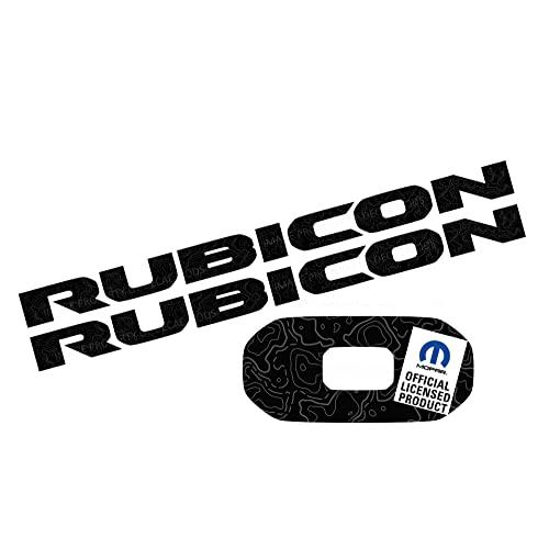 デカールMods Rubicon Hoodグラフィックデカールステッカーがジープラングラー&amp;グラディ...