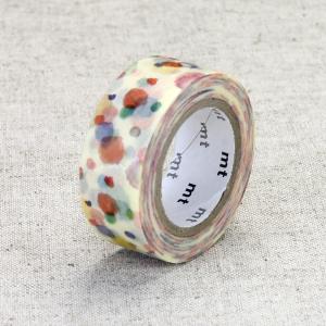 mt（エムティー） mtマスキングテープ 幅15mm mtex 水彩花柄 カモ井