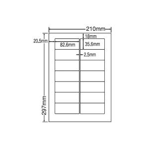 RIA210(VP2) ラベルシール 2ケースセット 1000シート A4 14面 82.6×35.6mm マルチタイプ 宛名ラベル 東洋印刷 ナナワード ナナラベル RIA210｜nana