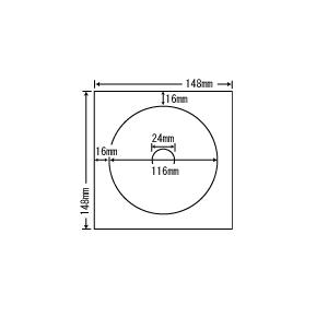 SCJR-3(VP)【カラーインクジェット光沢紙　CD-R/DVD-R用ラベル】(400シート入り)...