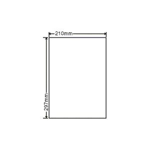 SCL-7(L) 耐水 光沢紙ラベルシール 1袋 80シート A4 1面 ノーカット 210×297mm カラーレーザープリンタ専用 ナナクリエイト 東洋印刷 nana SCL7｜nana